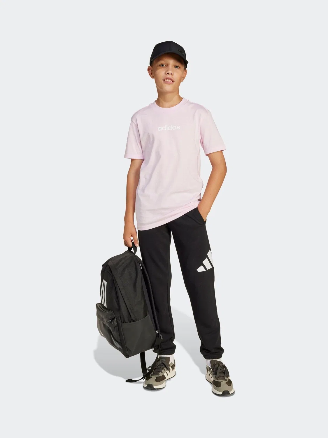 Джоггеры Essentials adidas, черный — фото 3