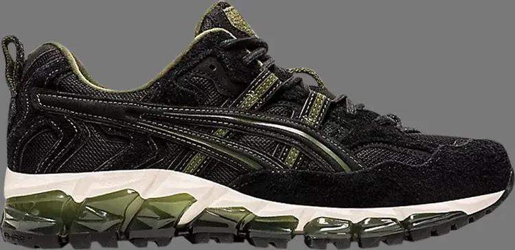 

Кроссовки gel nandi 360 'black smog green' Asics, черный