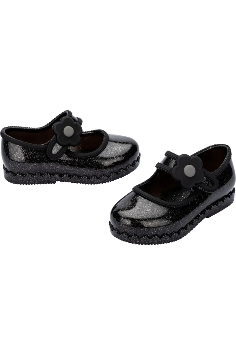 Детские туфли Мэри Джейн ароматизированные Hip Ballerina Mini Melissa, черный — фото 4