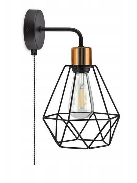 

Настенный светильник Kiki Design Bergen I цвет schwarz/kupfer