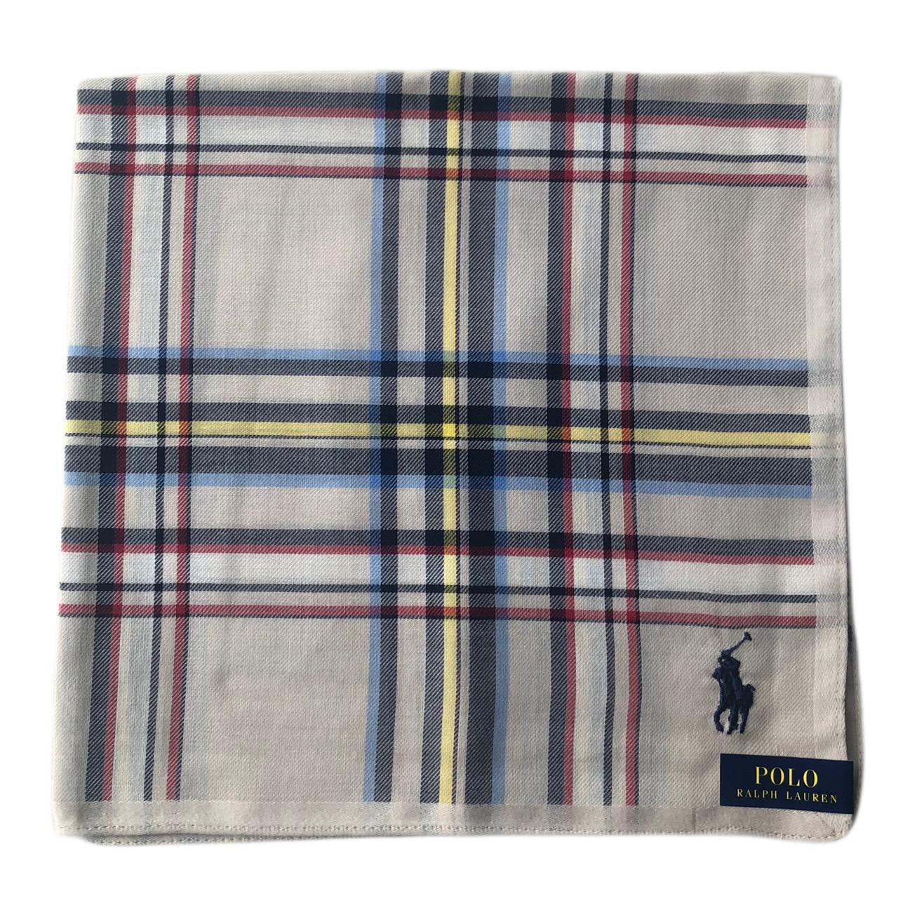 

Polo Ralph Lauren Хлопковый шелковый шарф унисекс белый, White