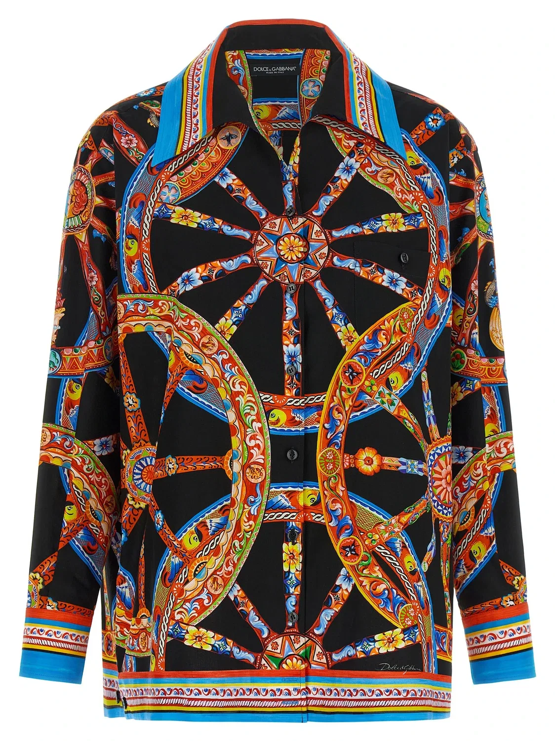 Рубашка Гавайи Dolce & Gabbana, мультиколор