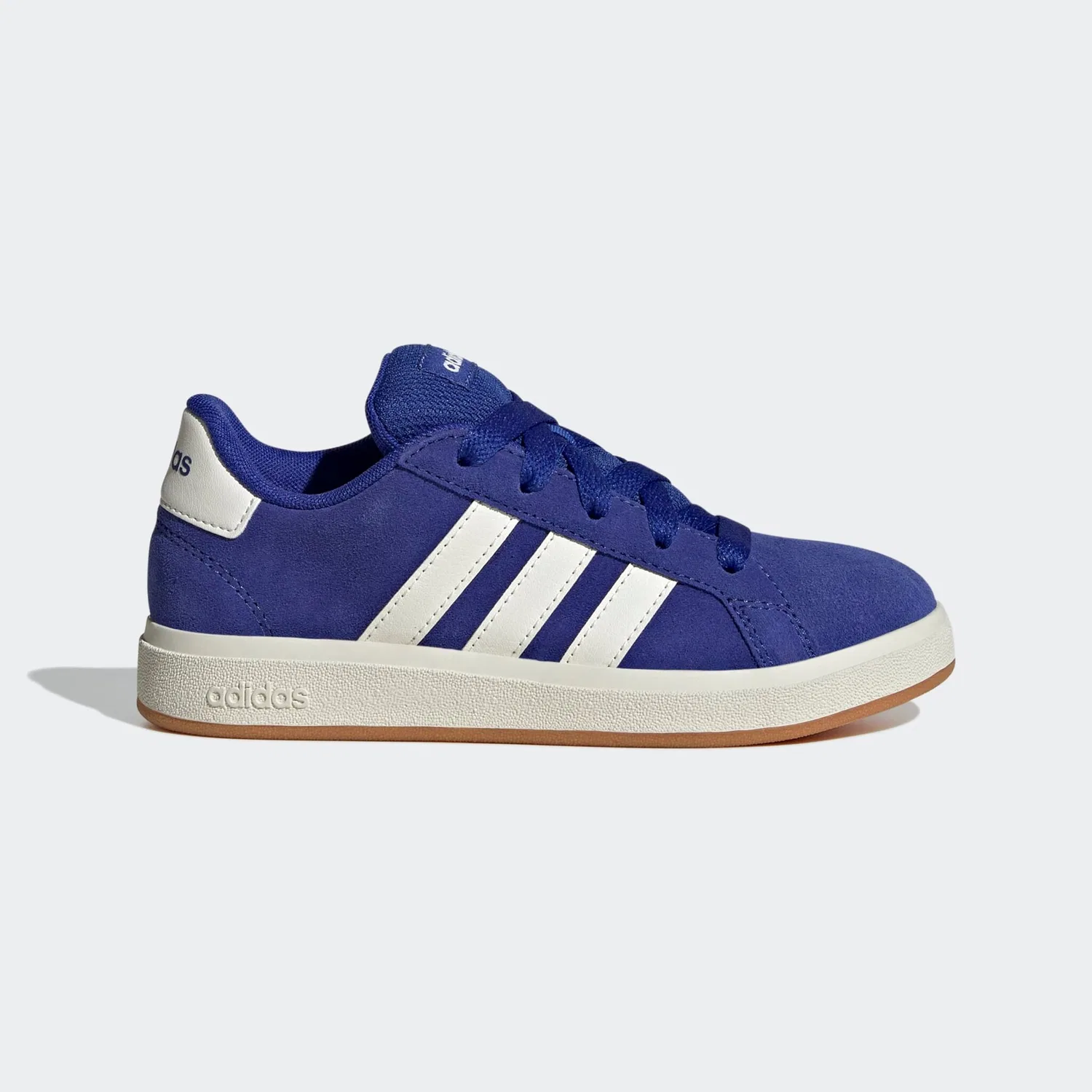 Детские кроссовки в стиле скейт-культуры Adidas Sportswear, Semi Lucid Blue/Off White — фото 2