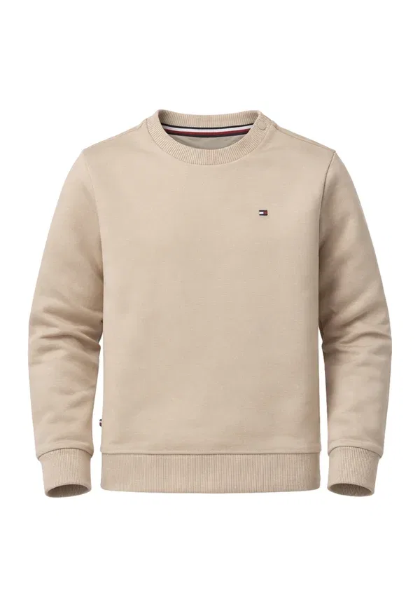 Свитшот из хлопка Sweatshirt Tommy Hilfiger, sand, песочный