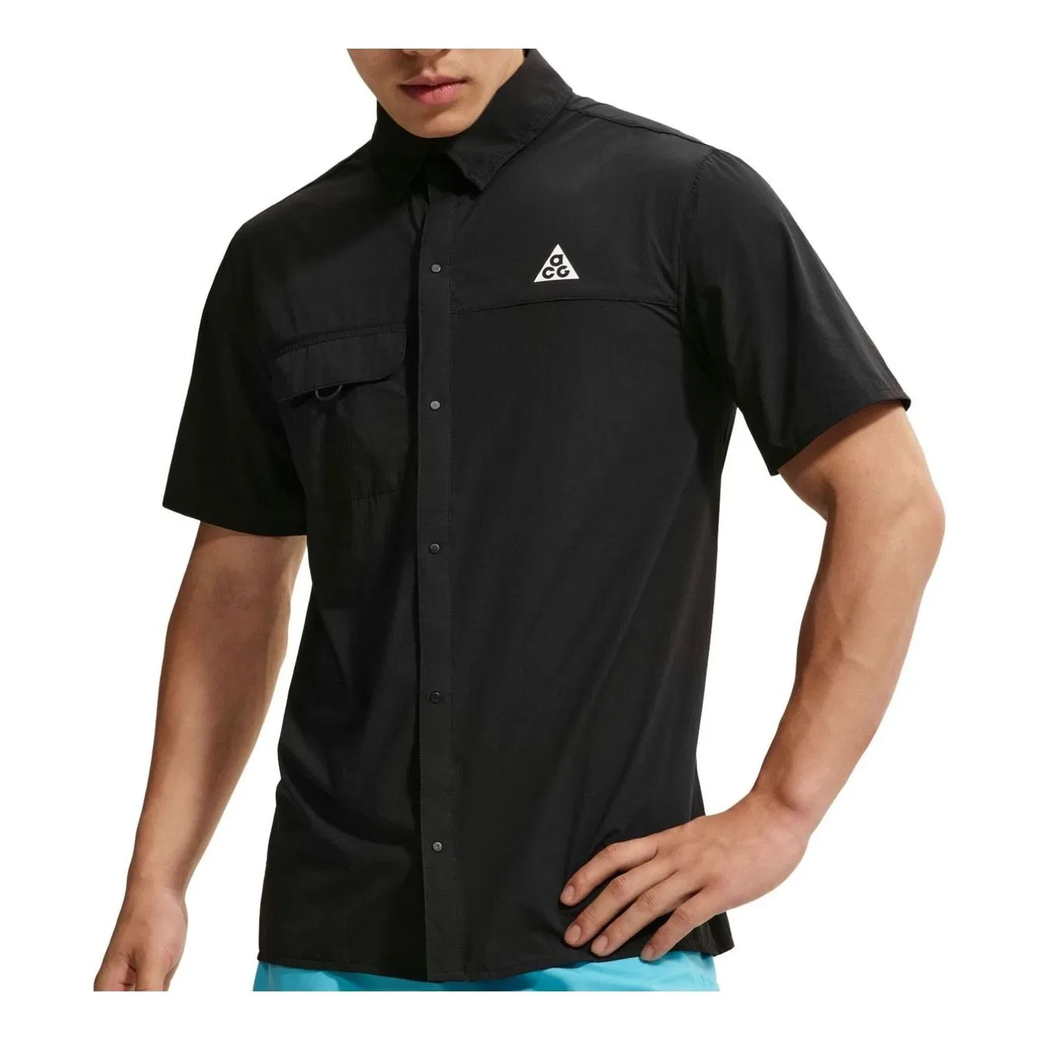 Мужская рубашка ACG Aireez Trail Nike, черный