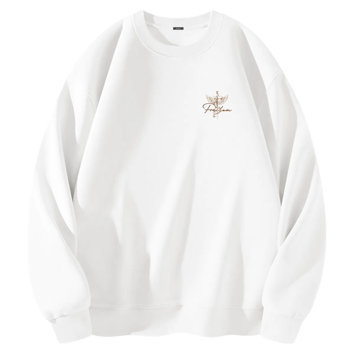 Детский свитшот с принтом Angel Holy Sword MINISO, White — фото 4