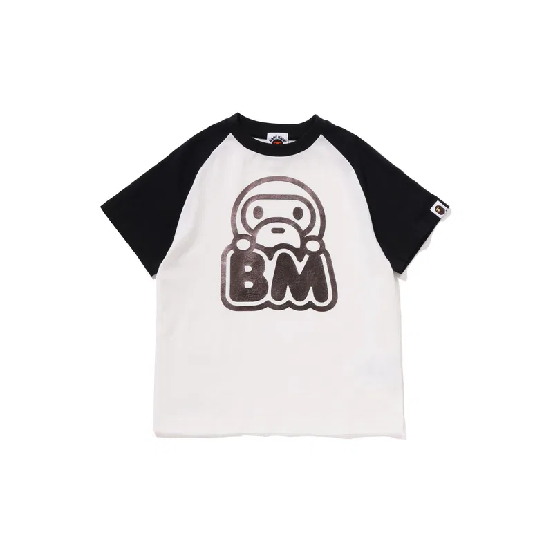 Детская футболка с принтом A BATHING APE, White WHX