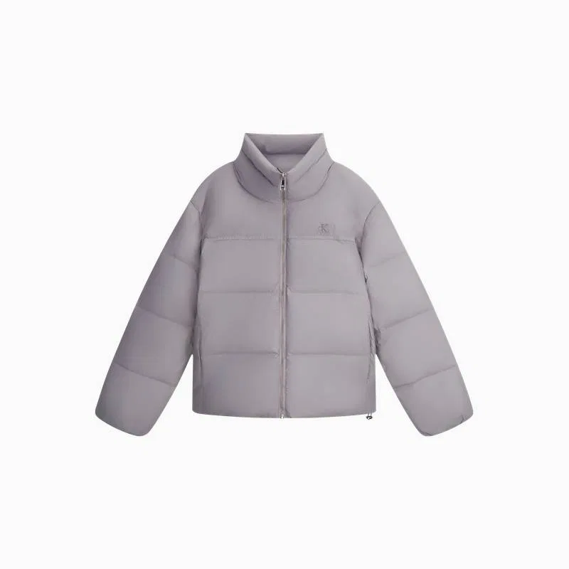 Женская куртка-пуховик со стойкой Calvin Klein, PTF-Purple Gray