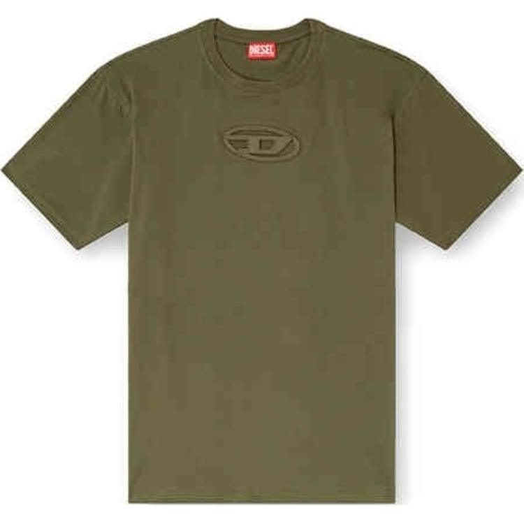 

Футболка T Boxt Od с длинным рукавом DIESEL, зеленый