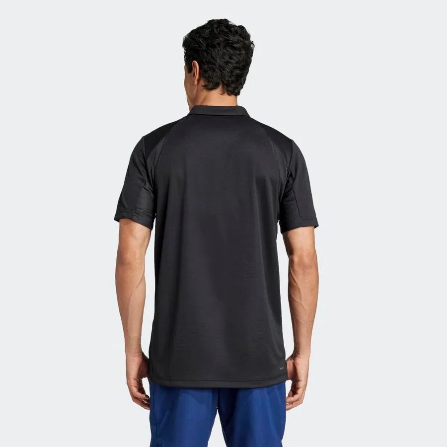Поло adidas Clima Polo, Черный — фото 3