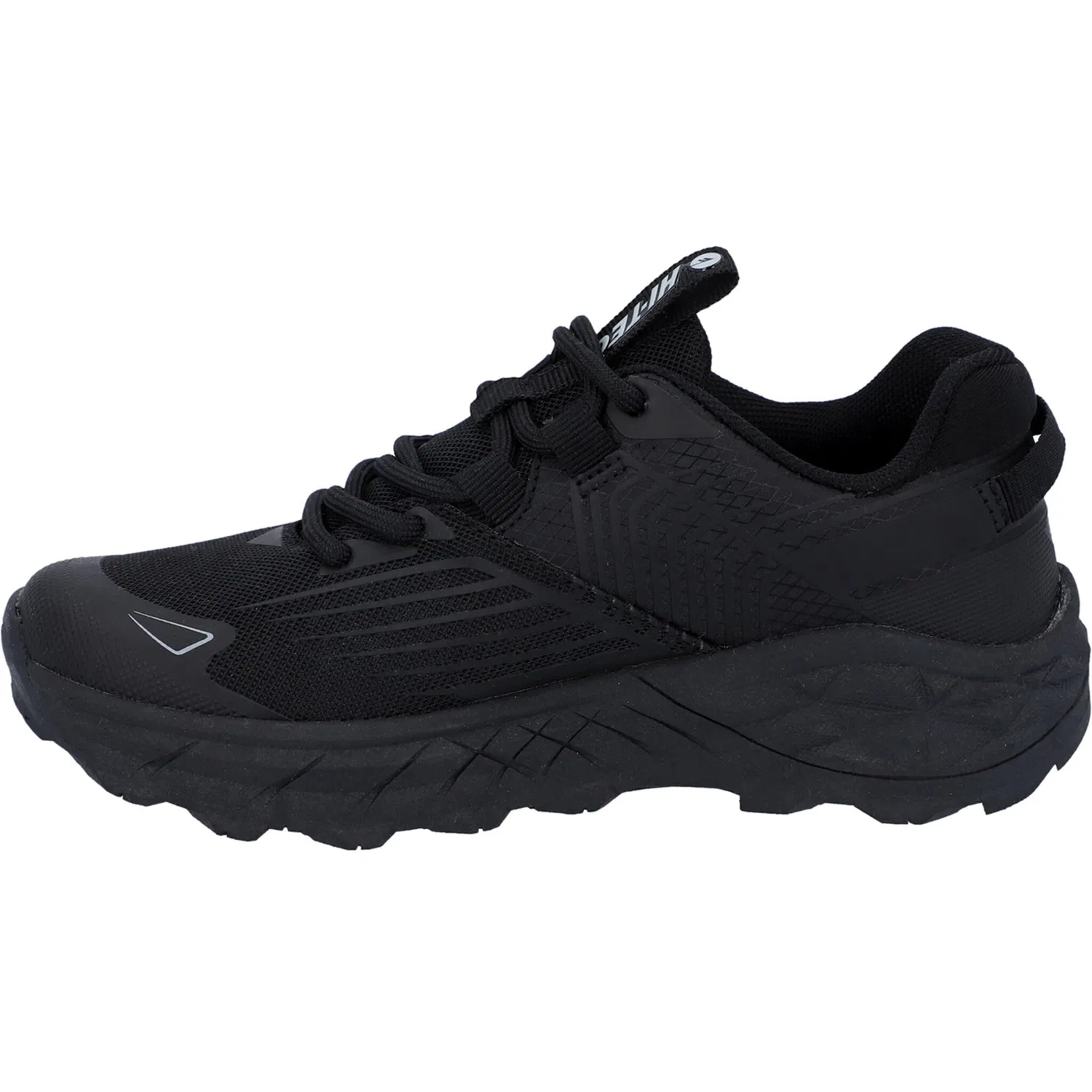 Детские кроссовки с защитой пальцев и пятки Hi-Tec, Black/Ultimate Gray — фото 4