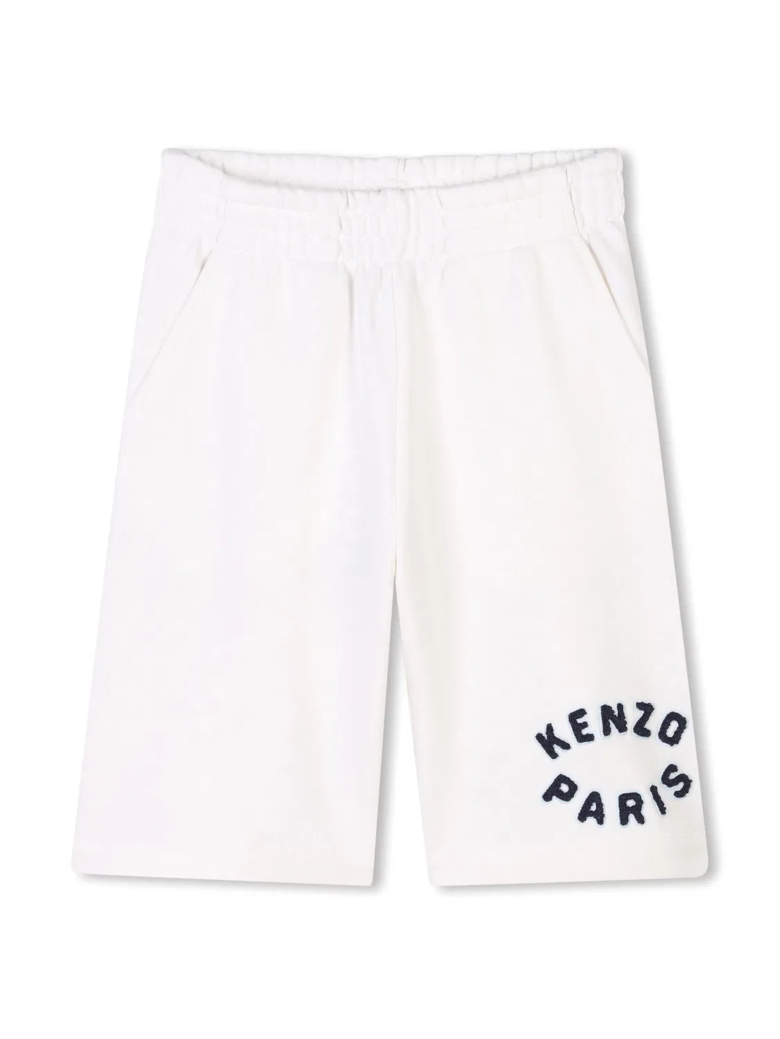 Шорты с аппликацией логотипа Kenzo, белый