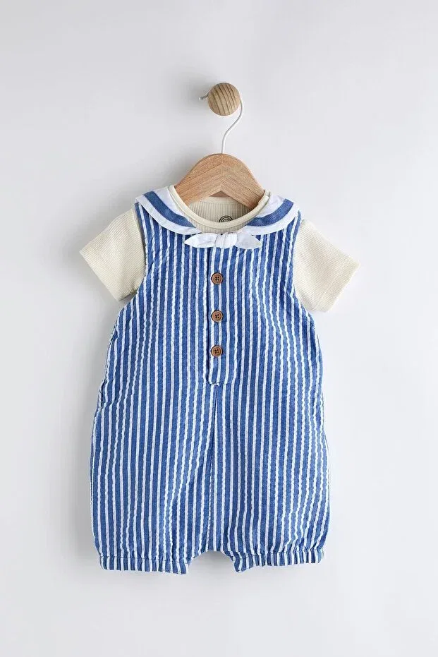 Детский комбинезон в полоску Next Baby, Blue