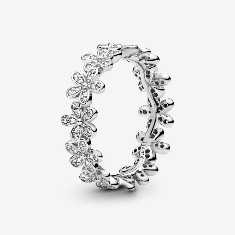 

Кольцо Pandora Moments Daisy Flower, серебро/цирконий