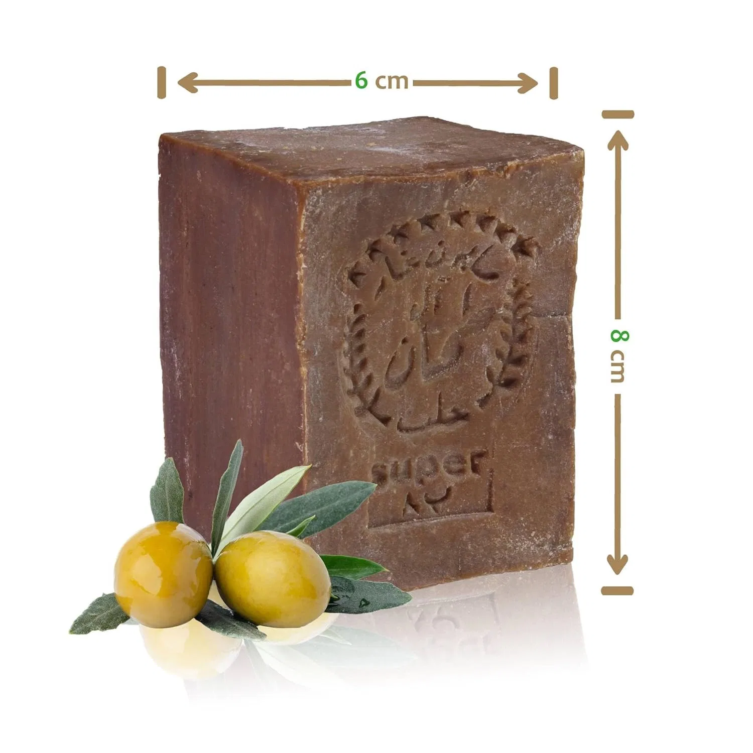 Твердое мыло TUMELO Original Aleppo Soap, 800 г — фото 3