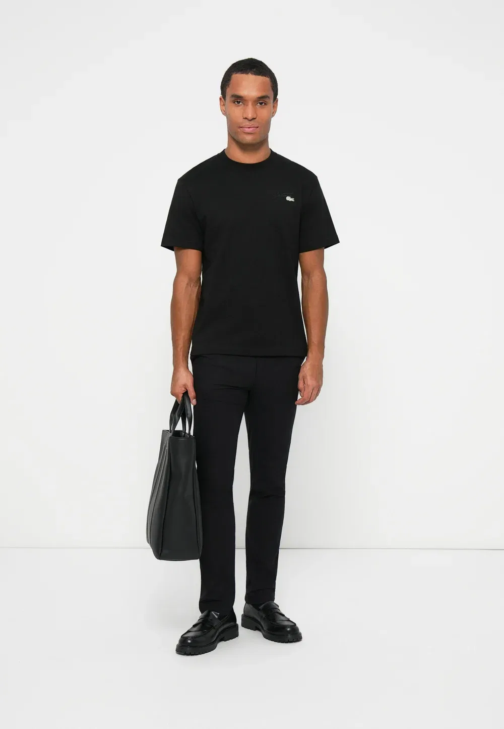 Чинос Lacoste, Black — фото 2