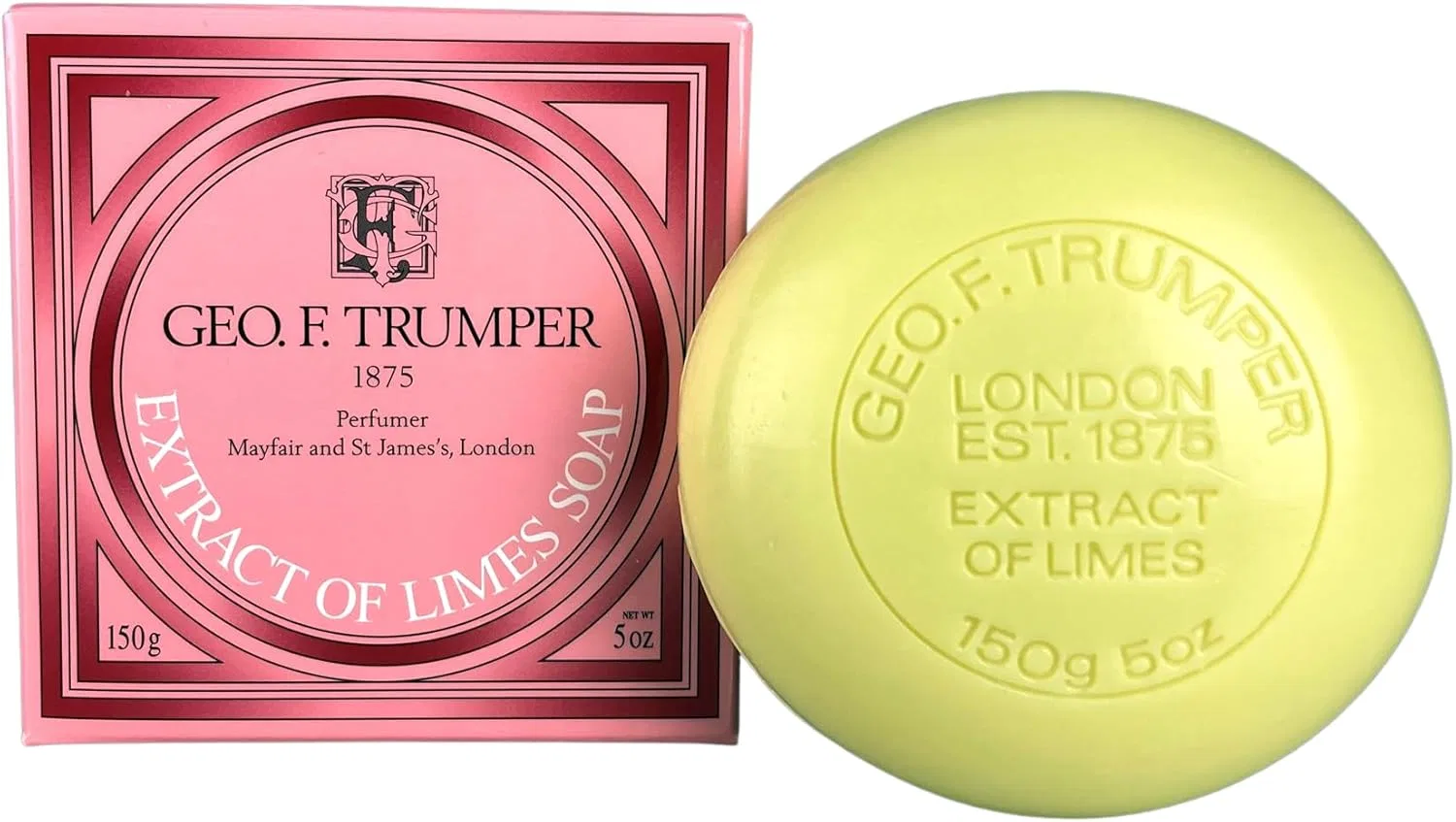 Твердое мыло Extract of Limes, Geo F. Trumper, 150 мл