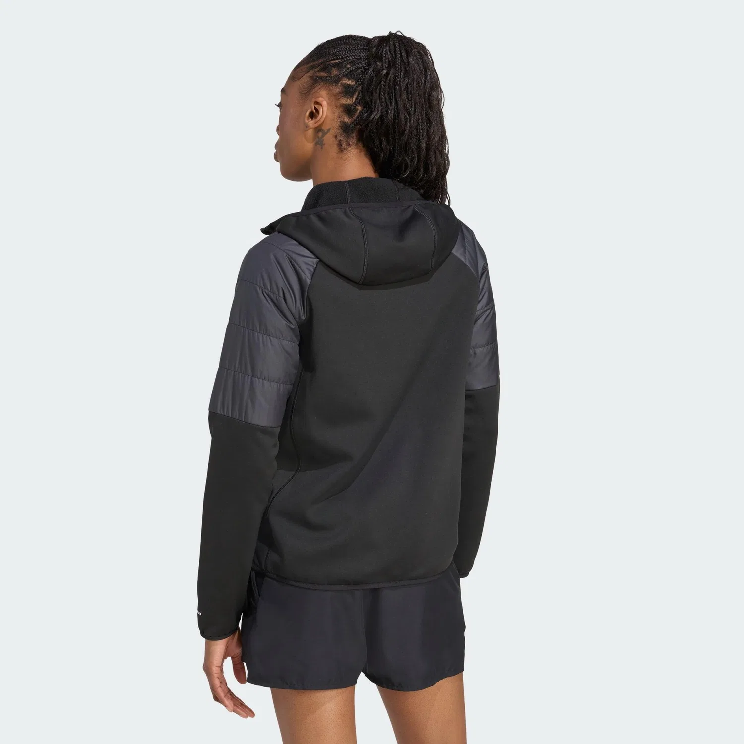 Женская утепленная куртка с капюшоном Terrex Multi CLIMAWARM Adidas, Schwarz — фото 3