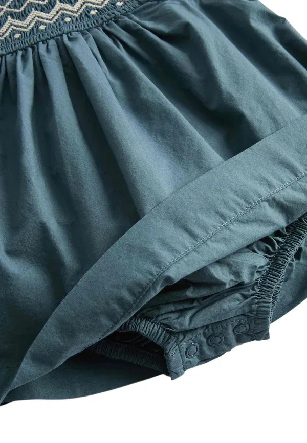 Платье хлопковое Set Marks & Spencer, dark petrol — фото 3