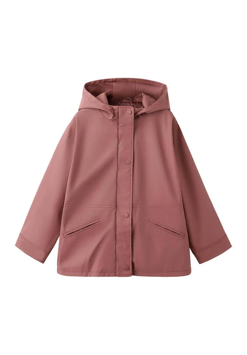 Детская водонепроницаемая куртка Mango Kids, Pink