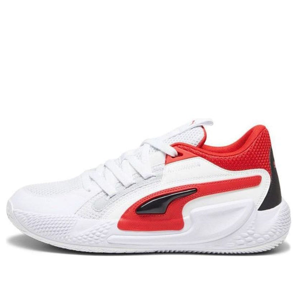 

Кроссовки court rider chaos 'white for all time red' Puma, черный
