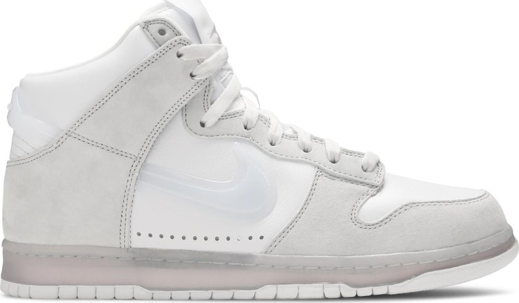 Кроссовки Nike Slam Jam x Dunk High 'White Platinum', белый - фото