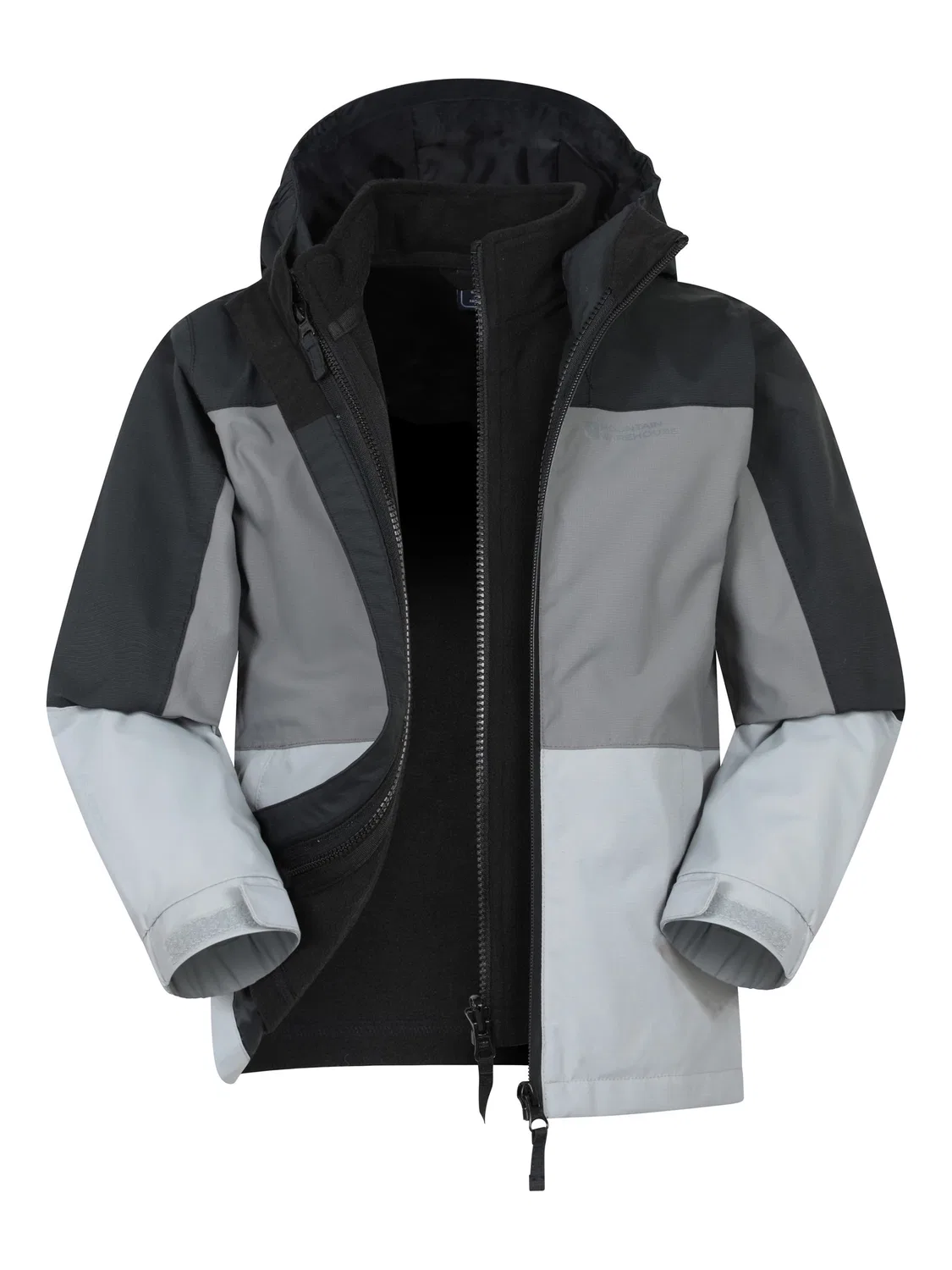 Куртка 3 в 1 Cannonball II Mountain Warehouse, черный
