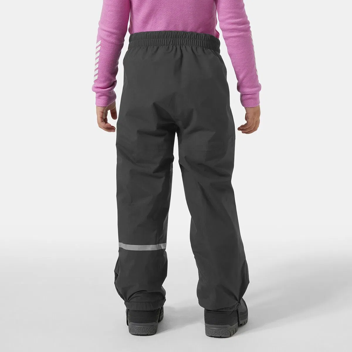 Детские водонепроницаемые штаны с reinforced knees Shelter ht pant Helly Hansen, Ebony — фото 3