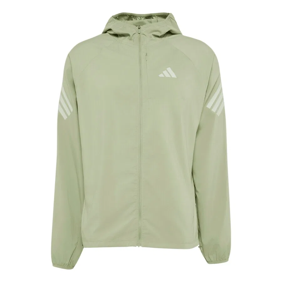Тренировочная куртка ADIDAS PERFORMANCE 'Adi365' светло-зеленого цвета