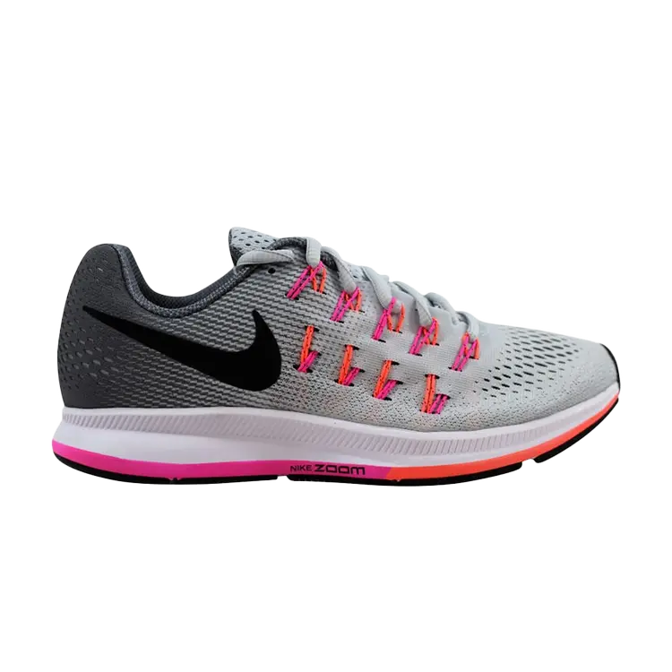 

Кроссовки Nike Wmns Air Zoom Pegasus 33 'Pure Platinum", серый