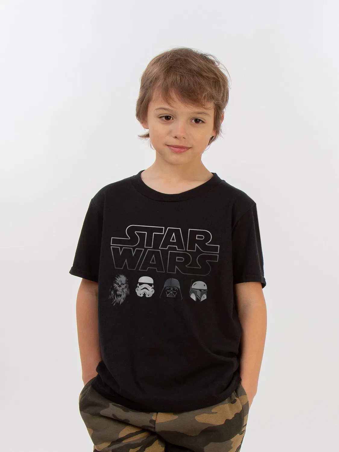 Футболка с принтом Star Wars Brands In, черный