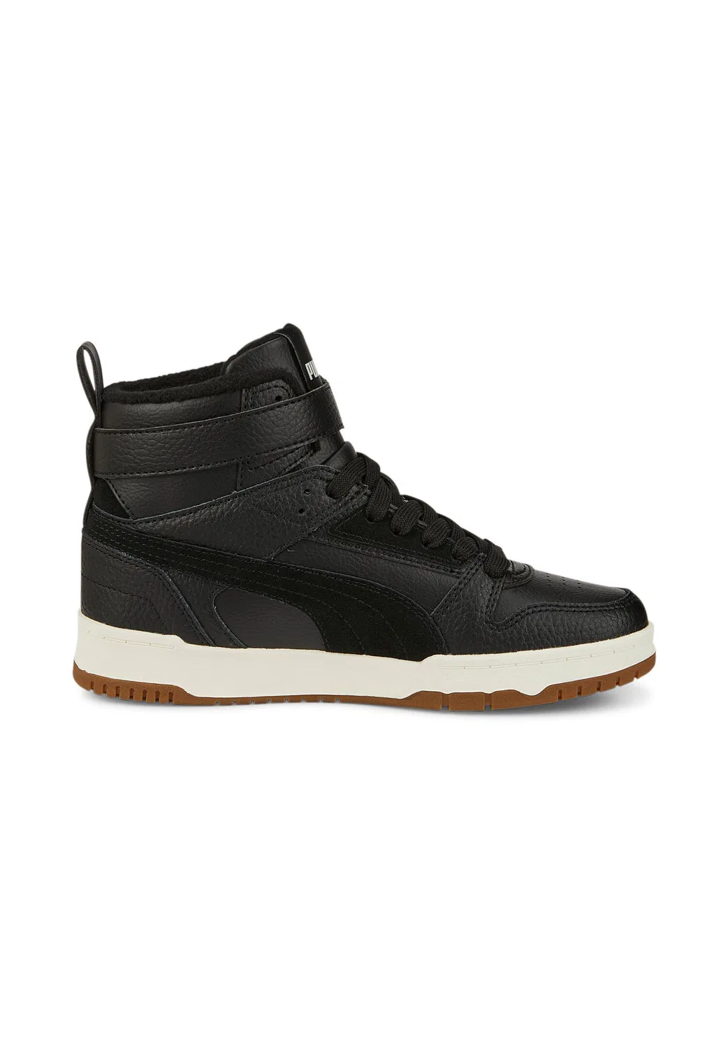 Детские зимние кроссовки с меховой подкладкой Puma RBD GAME WTR JR, Schwarz — фото 2
