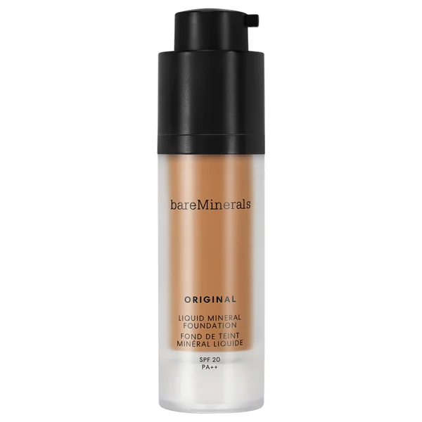 

Оригинальная жидкая минеральная основа spf20 - нейтральный темный Bareminerals, цвет neutral dark