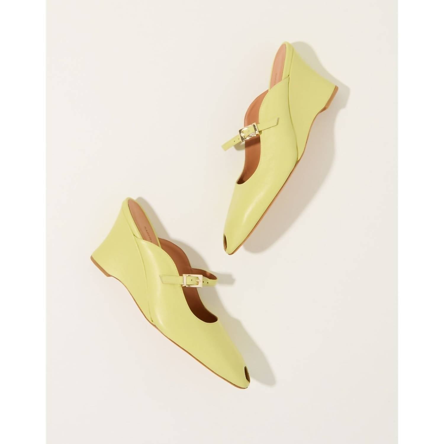 Женские мюли Beamond в цвете цитрон RACHEL COMEY, Citron — фото 2