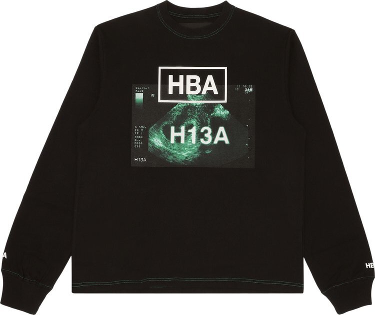 

Лонгслив Hood By Air Long-Sleeve Tee 'Black', черный