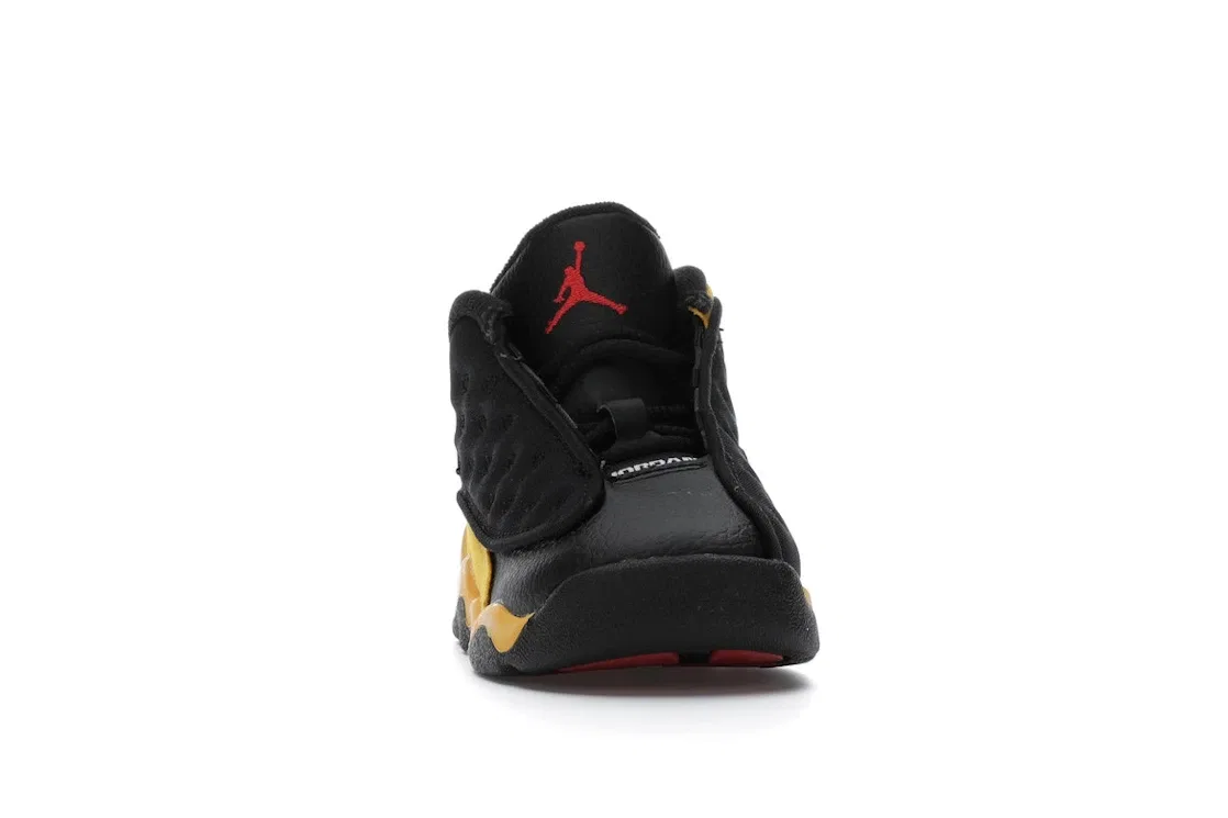 Детские кроссовки с высоким берцем Jordan 13 Retro Carmelo Anthony Class Of 2002 Jordan, Black/University Red-University Gold — фото 2