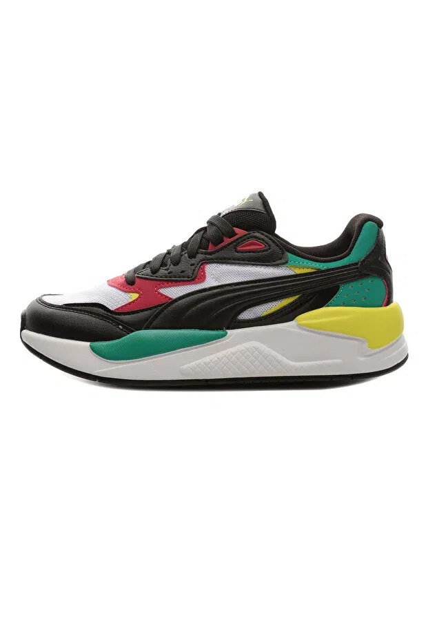 Детские кроссовки для девочек с принтом X-Ray Speed Jr Puma, Black And White