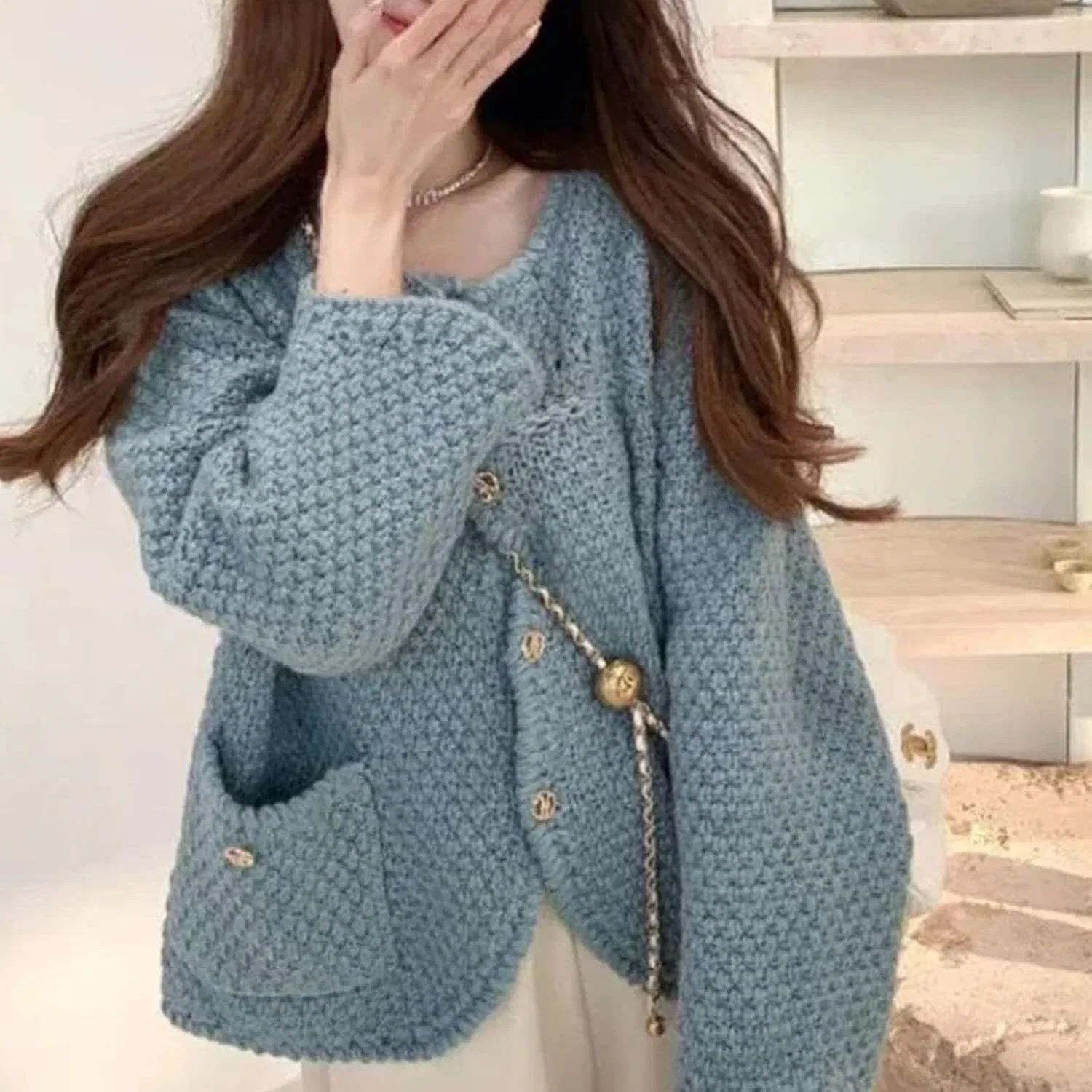 Женский сетчатый кардиган с принтом, Off White Sweater — фото 3