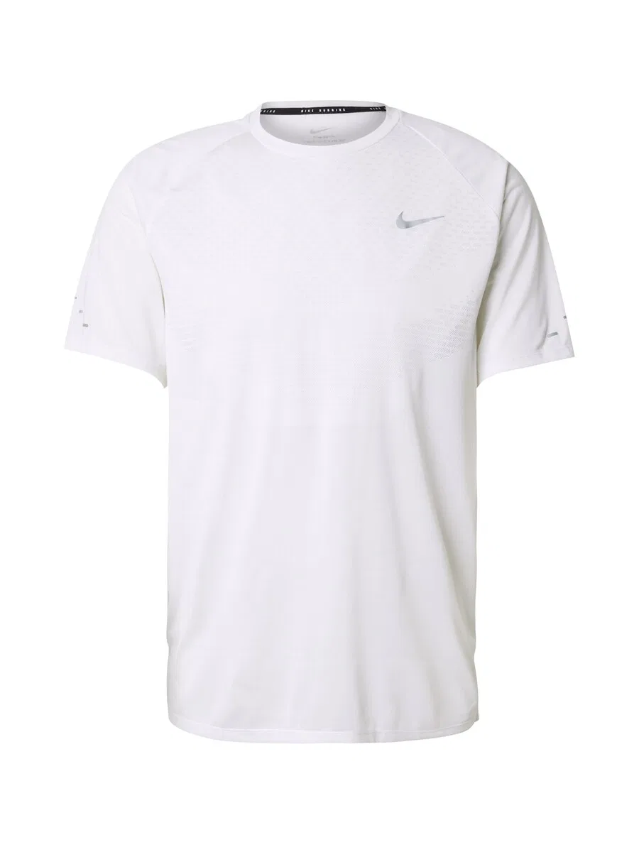 Спортивная футболка NIKE Performance Shirt 'Stride' белого цвета