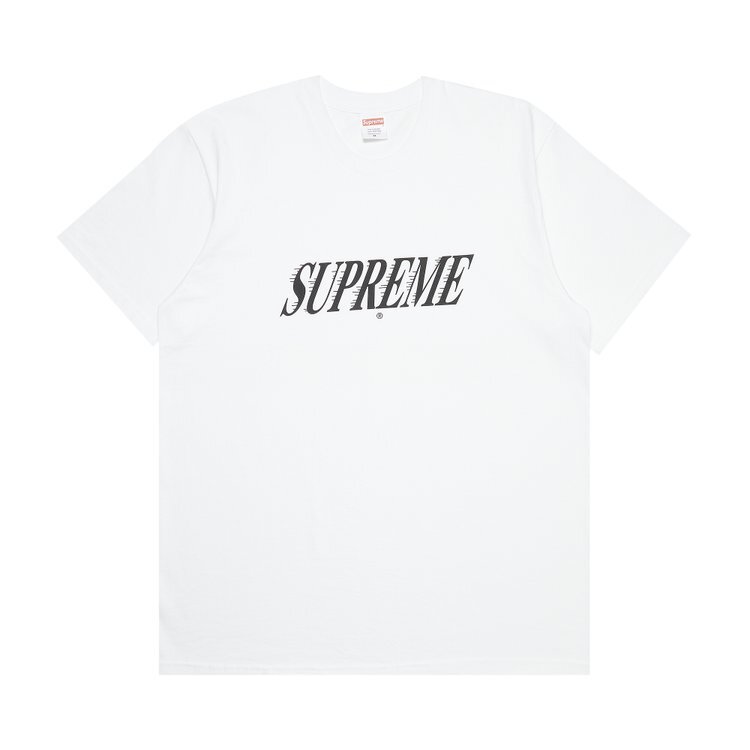 

Футболка Supreme Slap Shot Tee 'White', белый