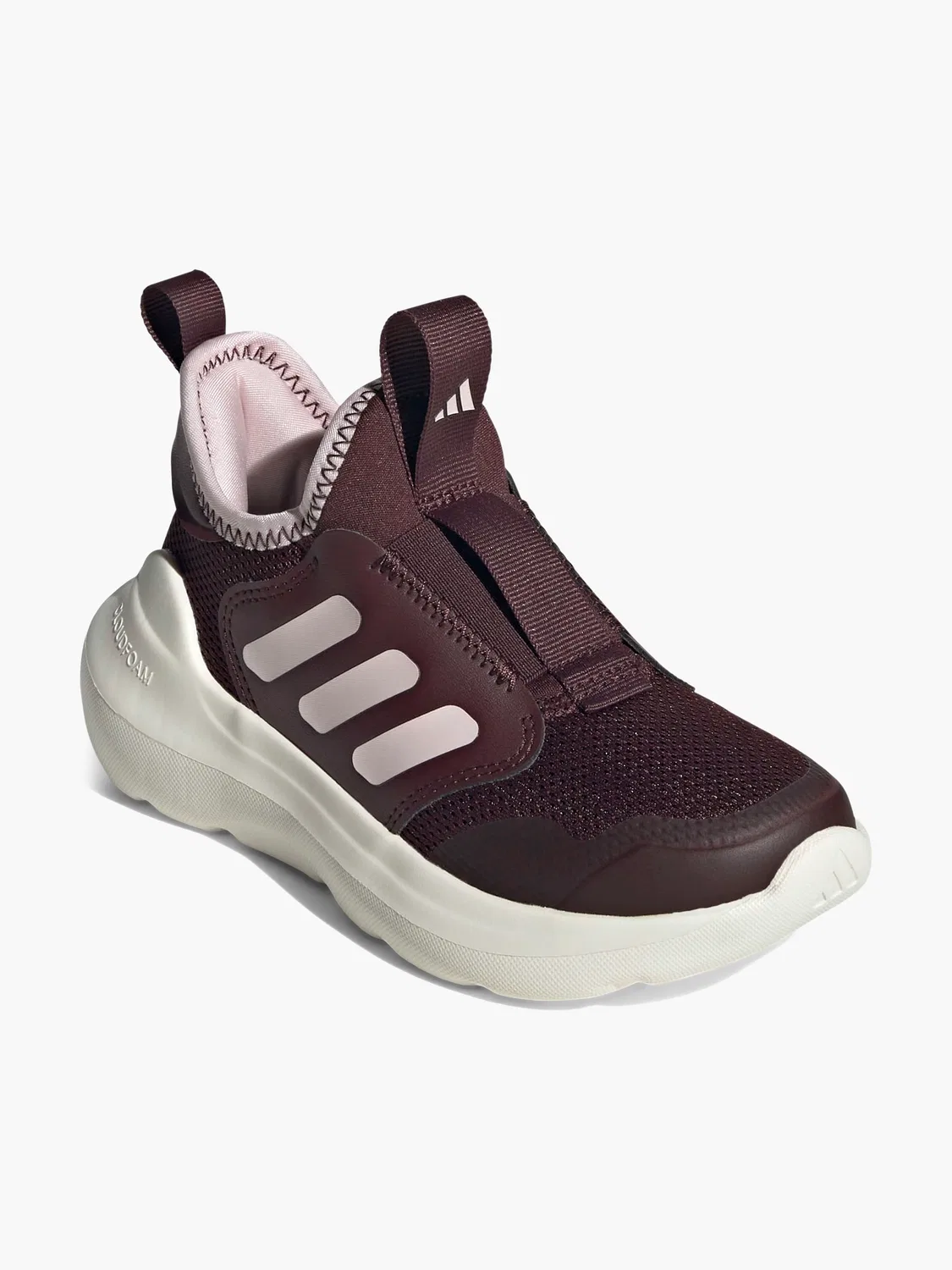 Детские кроссовки slip-on Adidas, коричневый — фото 2