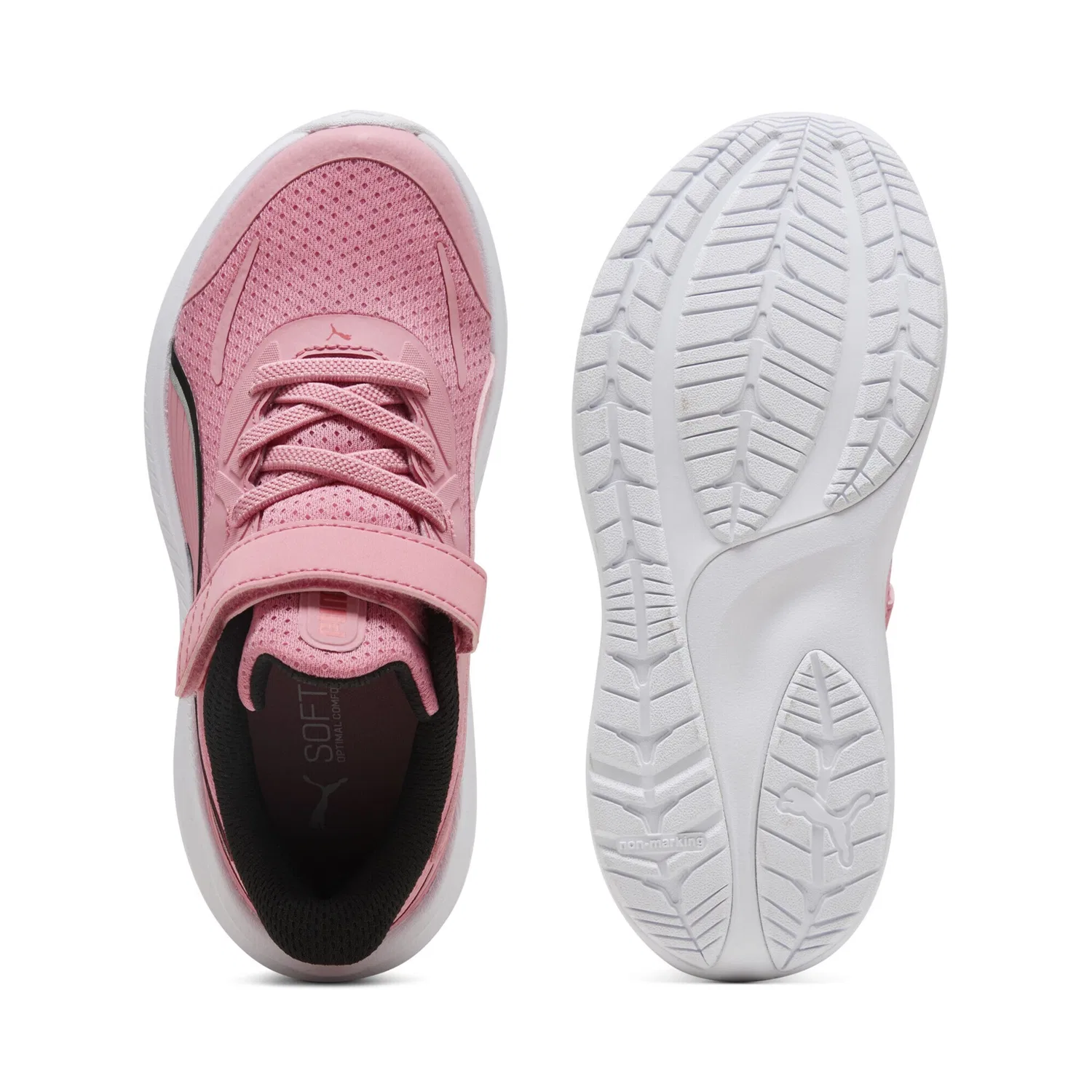 Детские кроссовки Skyrocket 2 PUMA, Pinkscape White Pink — фото 4