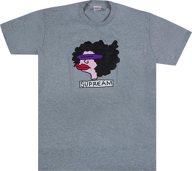 

Футболка Supreme Gonz Tee 'Heather Grey', серый