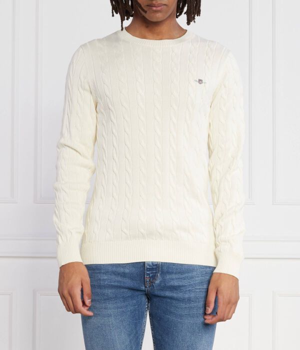 

Свитер Regular fit Gant, экрю