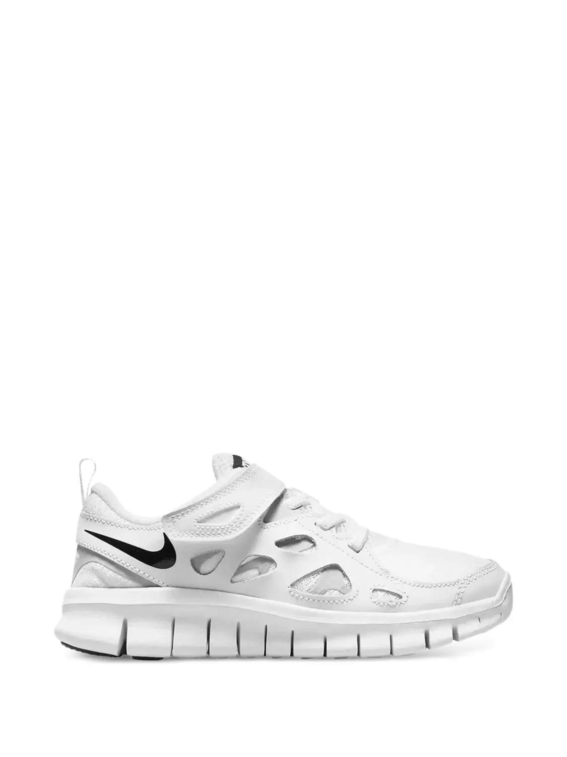 Кроссовки Free Run 2 на липучках Nike Kids, белый — фото 2