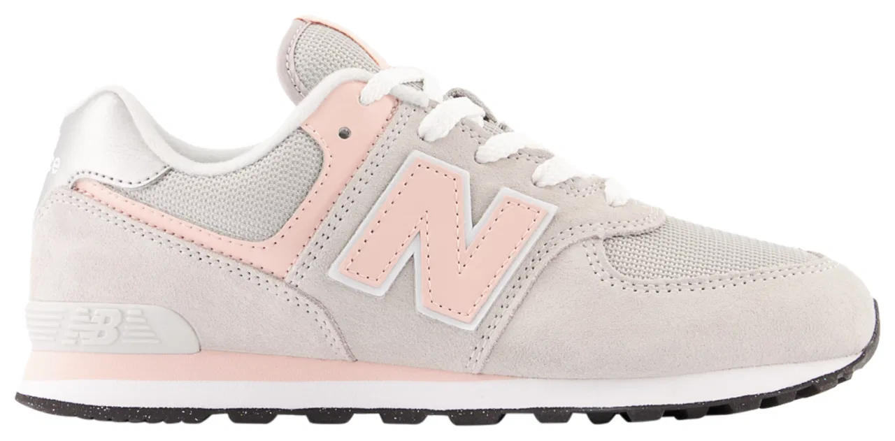 Детские кроссовки с амортизацией ENCAP 574 Core New Balance, серый/розовый