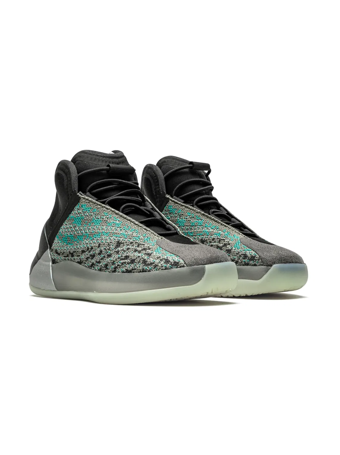 Adidas Кроссовки Yeezy QNTM Teal Blue — фото 2