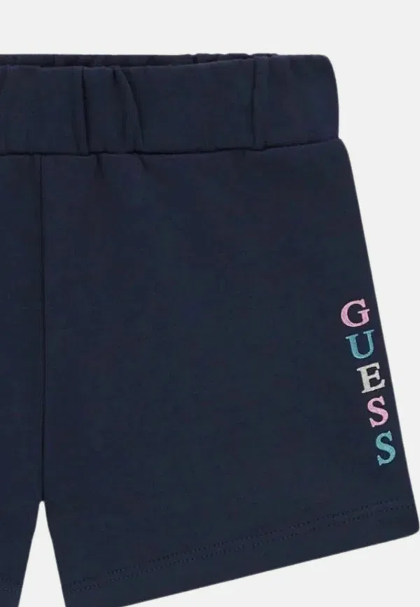 Шорты унисекс Guess, синий — фото 3