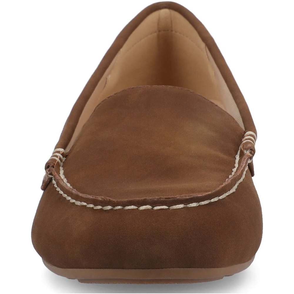 Женские мокасины oreta driving loafer Journee, коричневый — фото 3