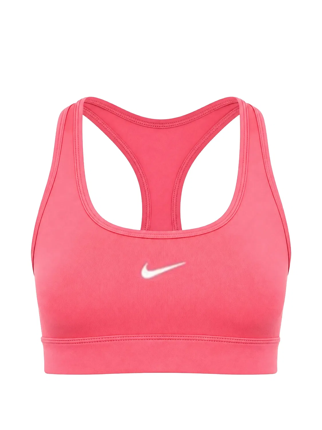 Спортивный бюстгальтер-борцовка с логотипом Swoosh Nike Kids, розовый